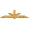 Ekena Millwork Kennewick Rough Sawn Timber Gable Bracket, Western Red Cedar, 72"W x 21"H x 2"D x 6"F, 7/12 Pitch GBW072X21X0206KEN00RWR - alternate 1